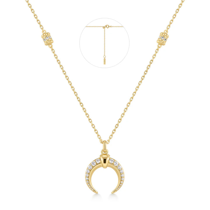 Ania Haie Reversible Horn Gold Necklace