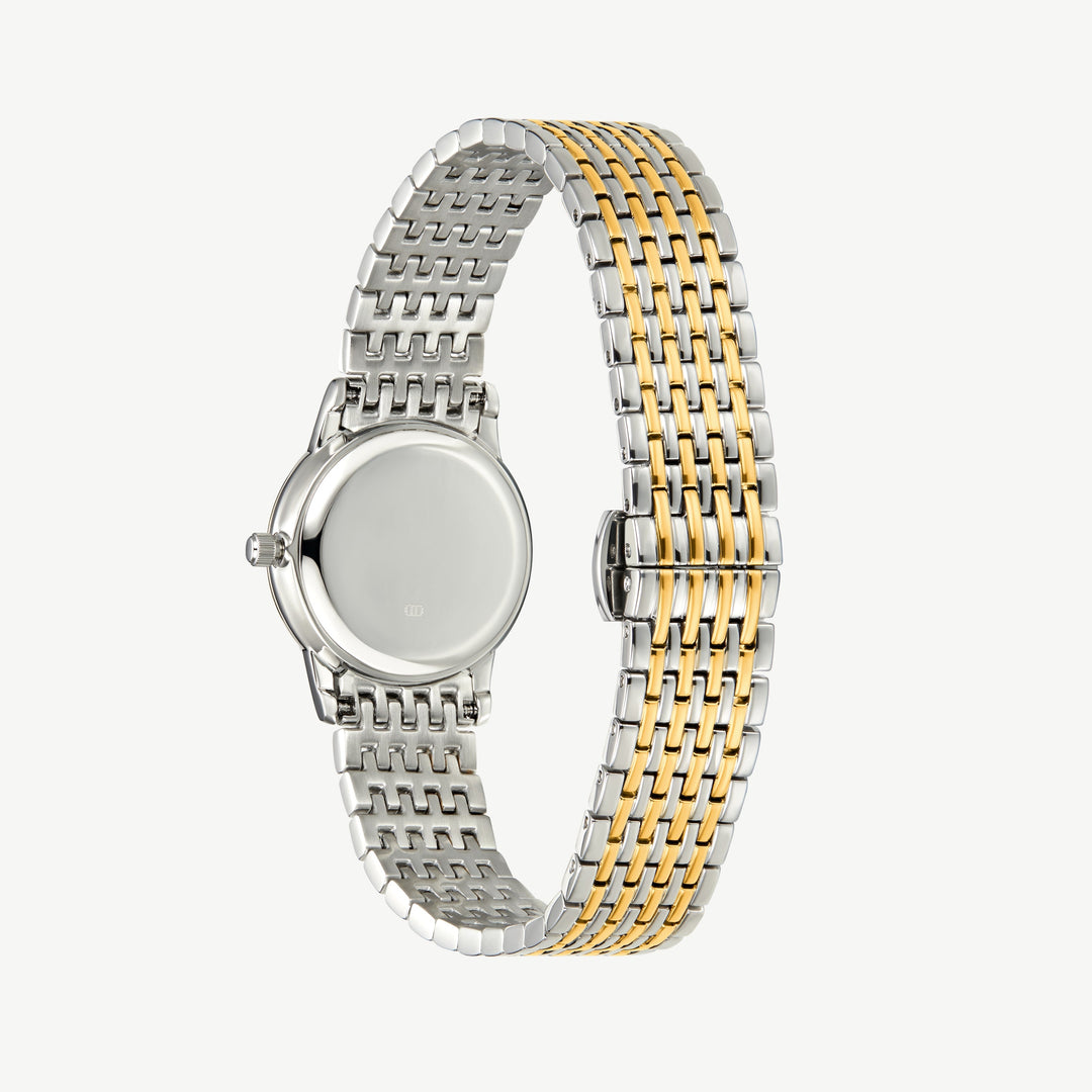 Niche Jewellery D.Louise Classic Link Round Bi-Metal Watch detail