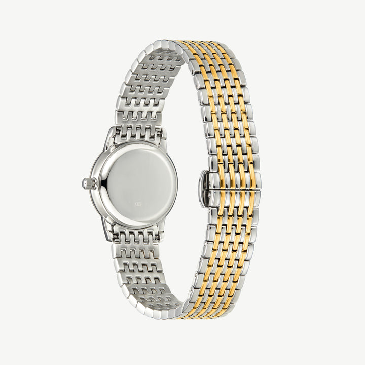 Niche Jewellery D.Louise Classic Link Round Bi-Metal Watch detail