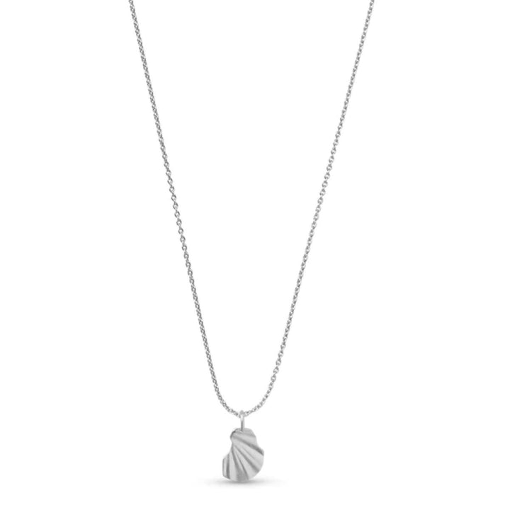 Enamel Copenhagen Wave Silver Necklace
