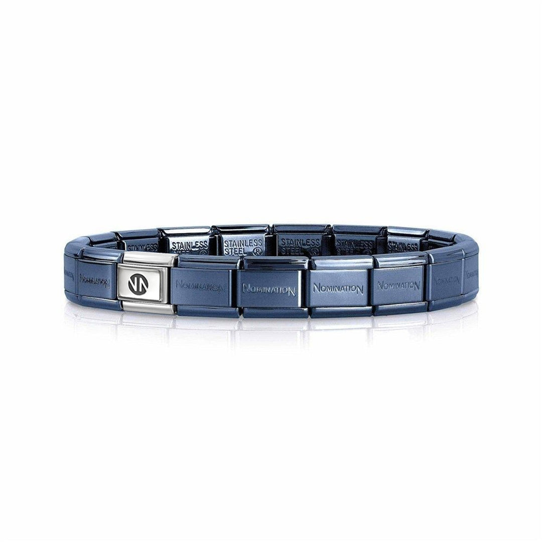 Nomination Classic Blue Stainless Steel Starter Bracelet