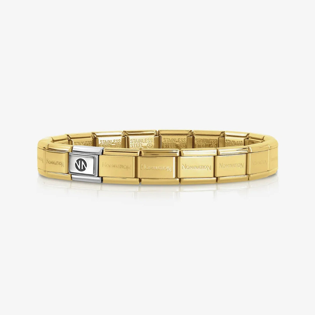 Nomination Classic Gold Stainless Steel Starter Bracelet