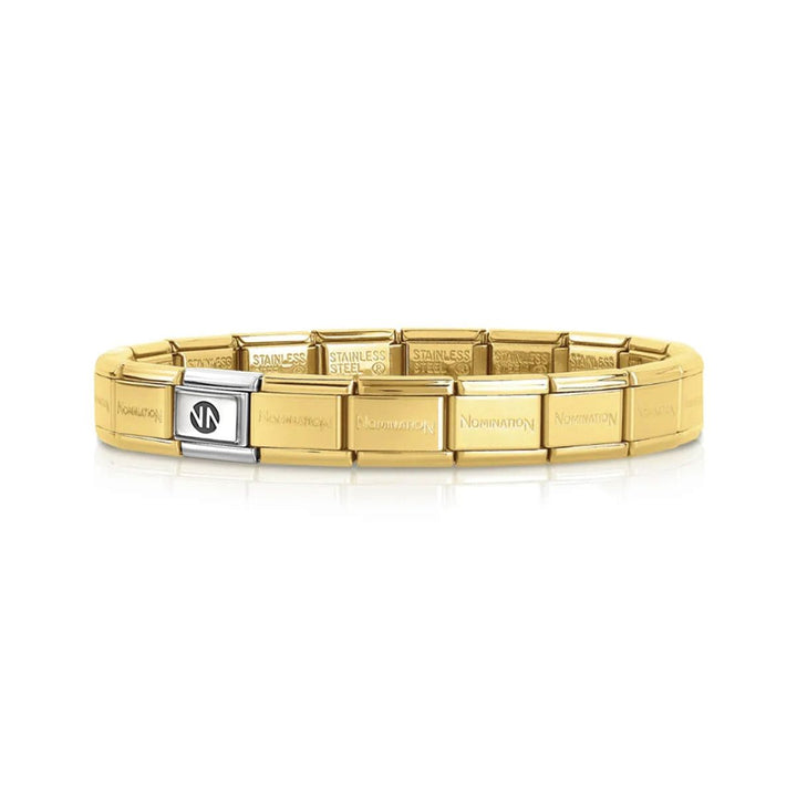 Nomination Classic Gold Stainless Steel Starter Bracelet