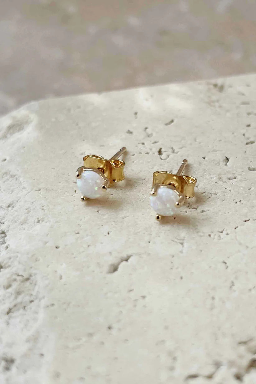 Formation Co Aura Opal Stud Earrings
