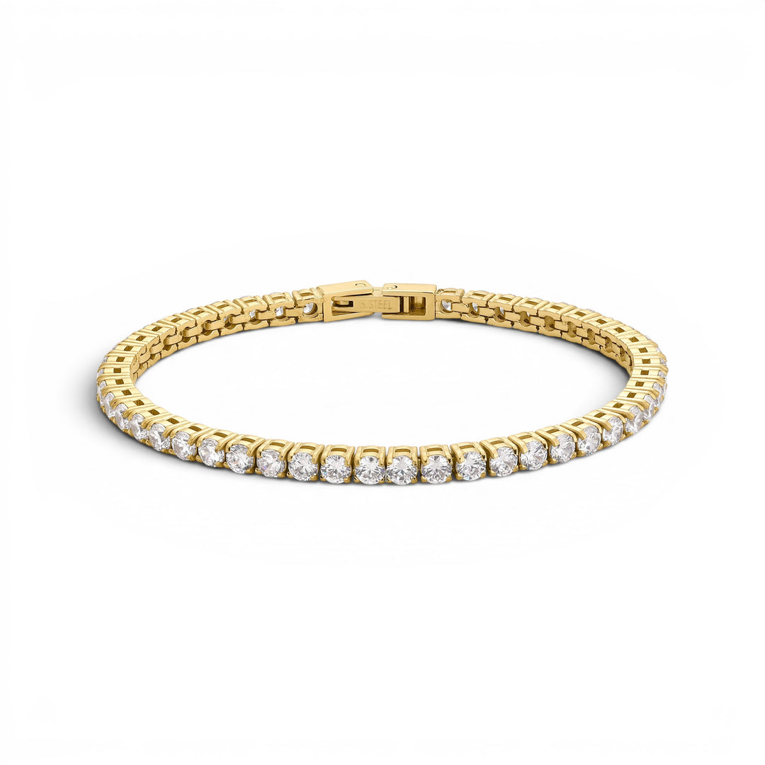 D.Louise Luxe Gold Tennis Bracelet