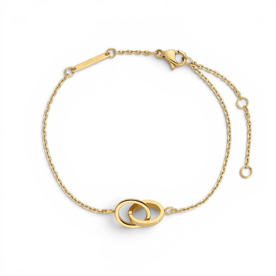 D.Louise Eternity Linked Gold Bracelet