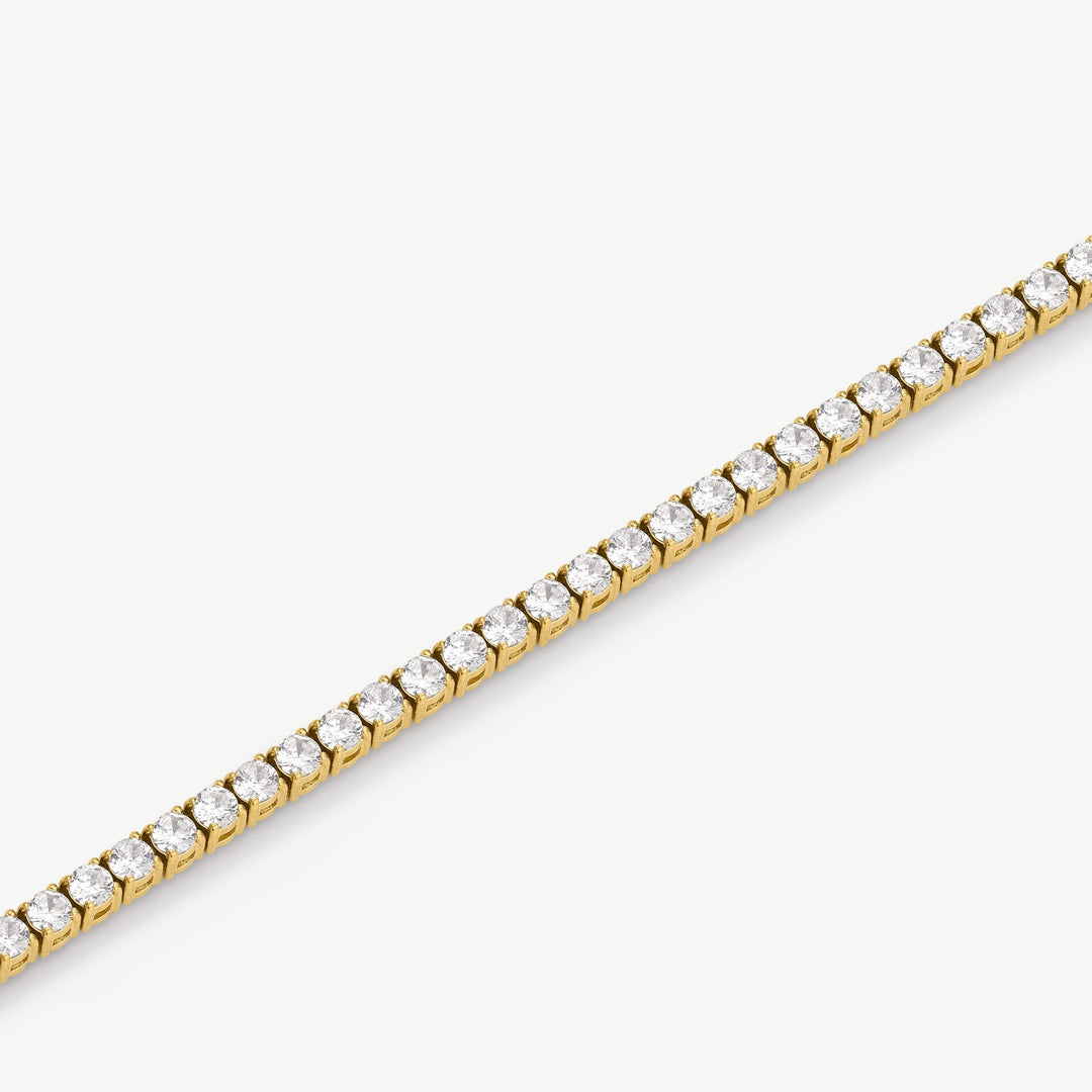 D.Louise Gold Luxe Tennis  Necklace product view