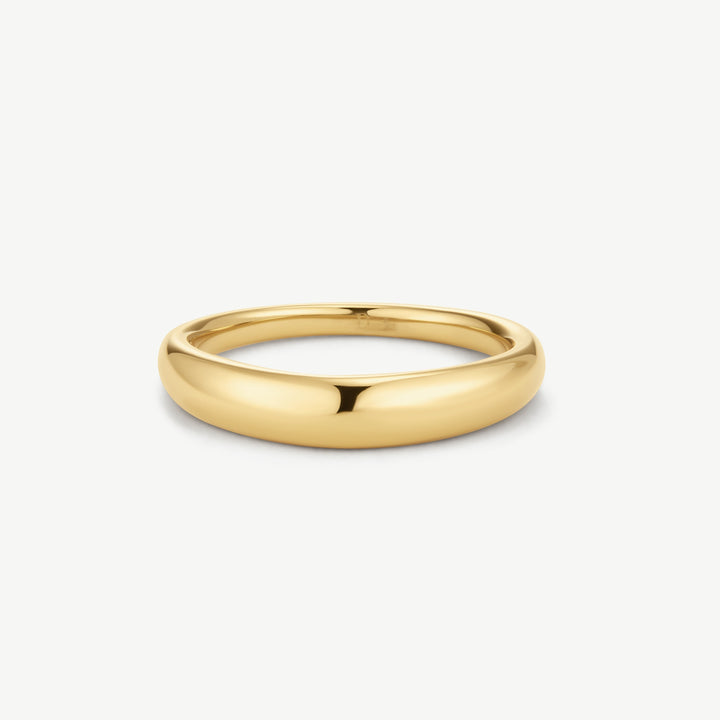 D.Louise Gold Dome Ring close up
