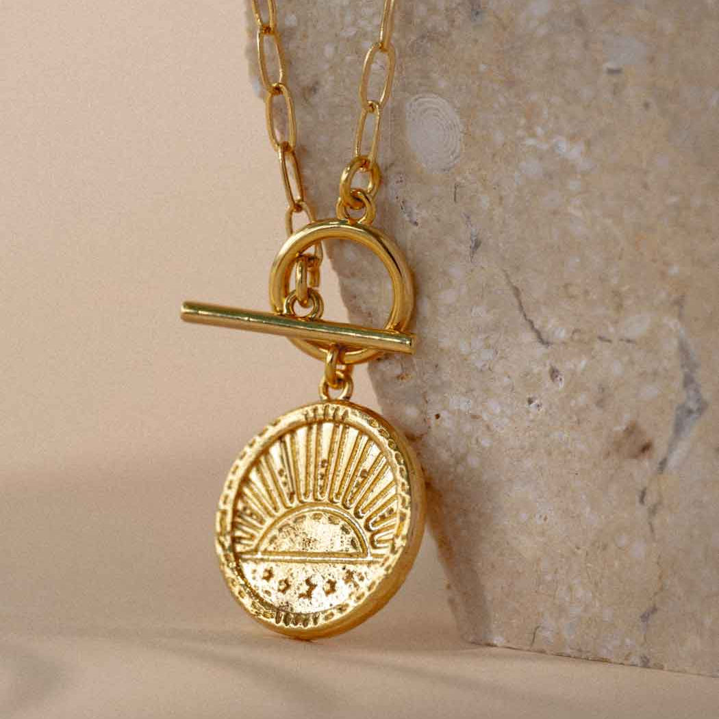 Niche Jewellery Formation Co Rising Sun Necklace detail