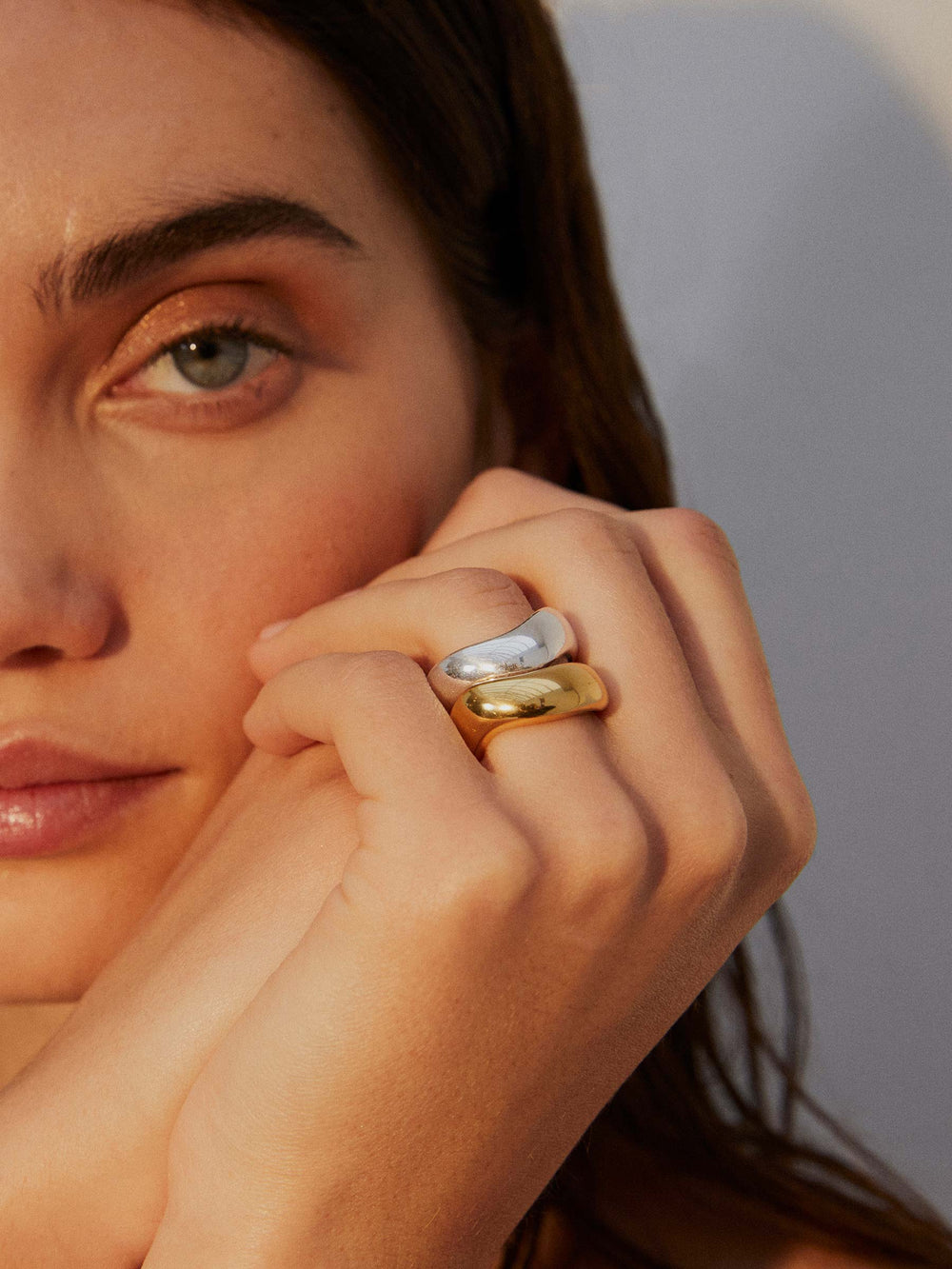 Niche Jewellery Shyla London Rocco Ring - Silver detail