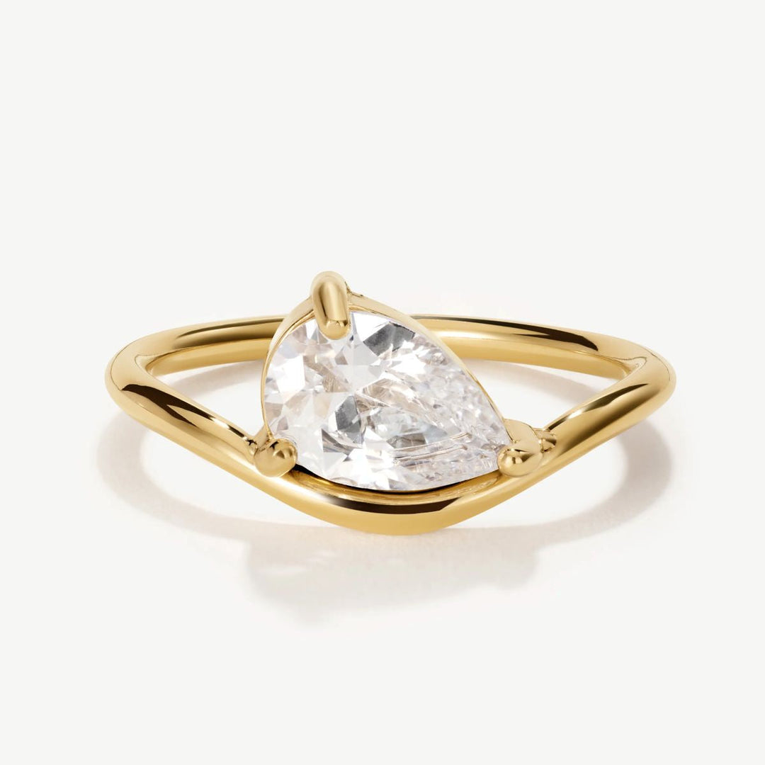 D.Louise Pear Promise Ring