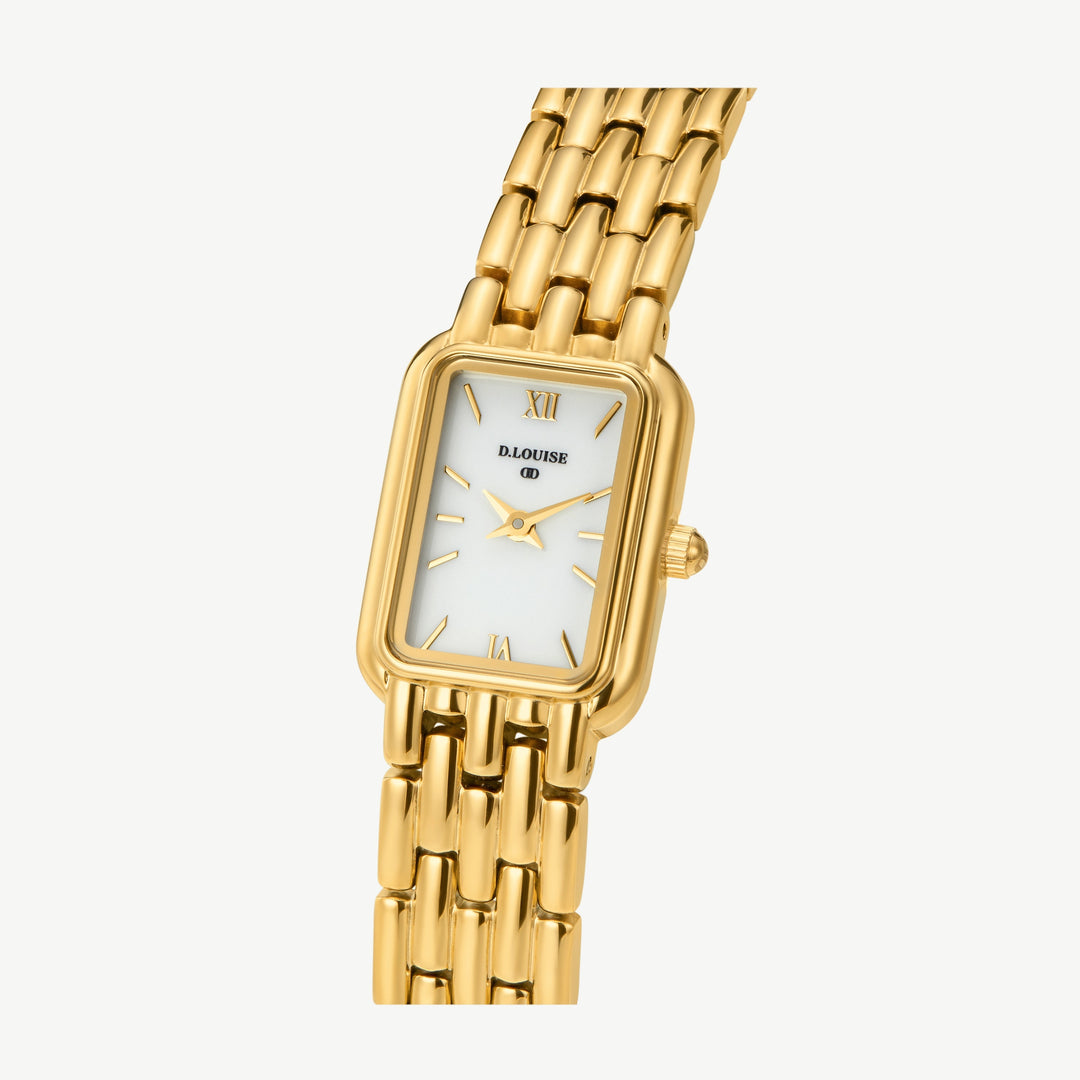 Niche Jewellery D.Louise Classic Gold Linked Watch detail