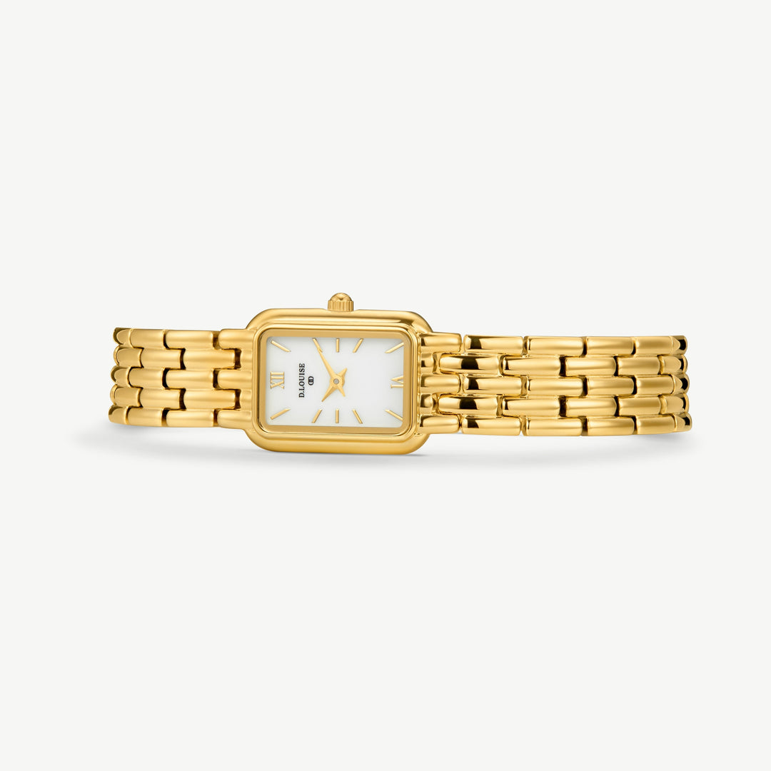 Niche Jewellery D.Louise Classic Gold Linked Watch detail