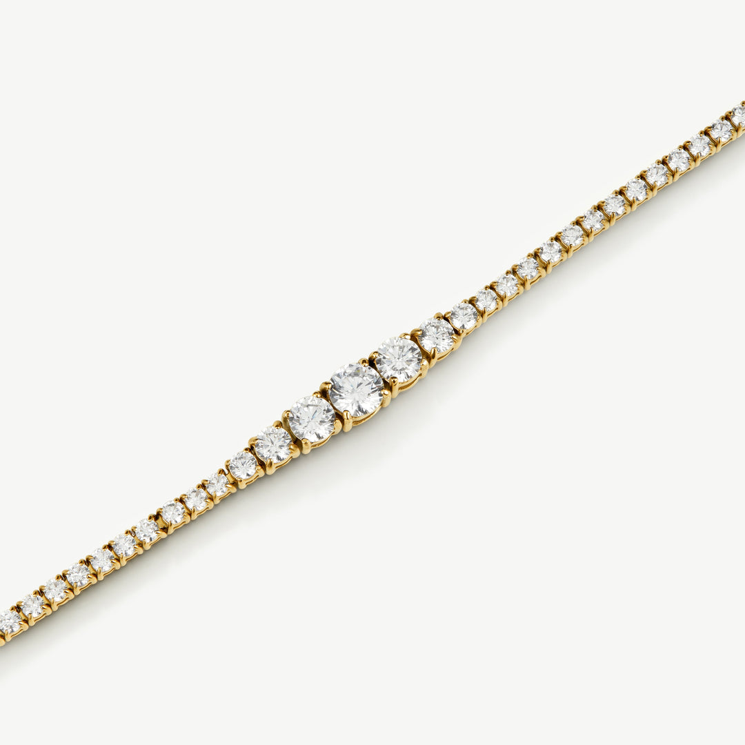 Niche Jewellery D.Louise Luxe Graduated Tennis Bracelet detail