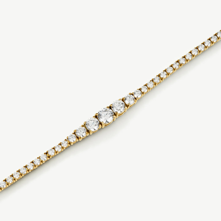 Niche Jewellery D.Louise Luxe Graduated Tennis Bracelet detail