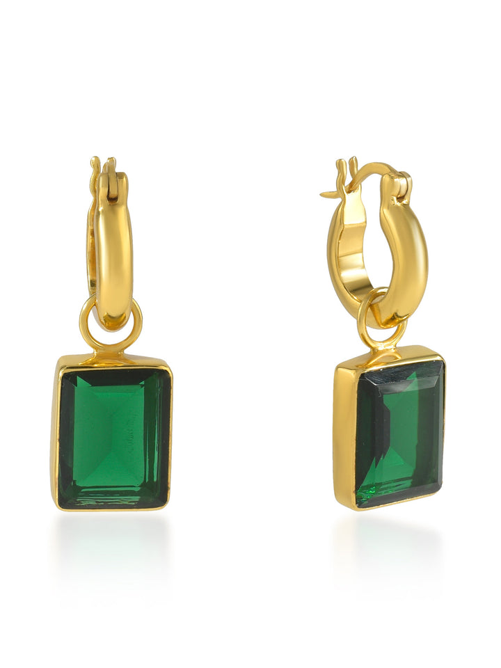 Niche Jewellery Shyla London Sorrento Earrings - Emerald