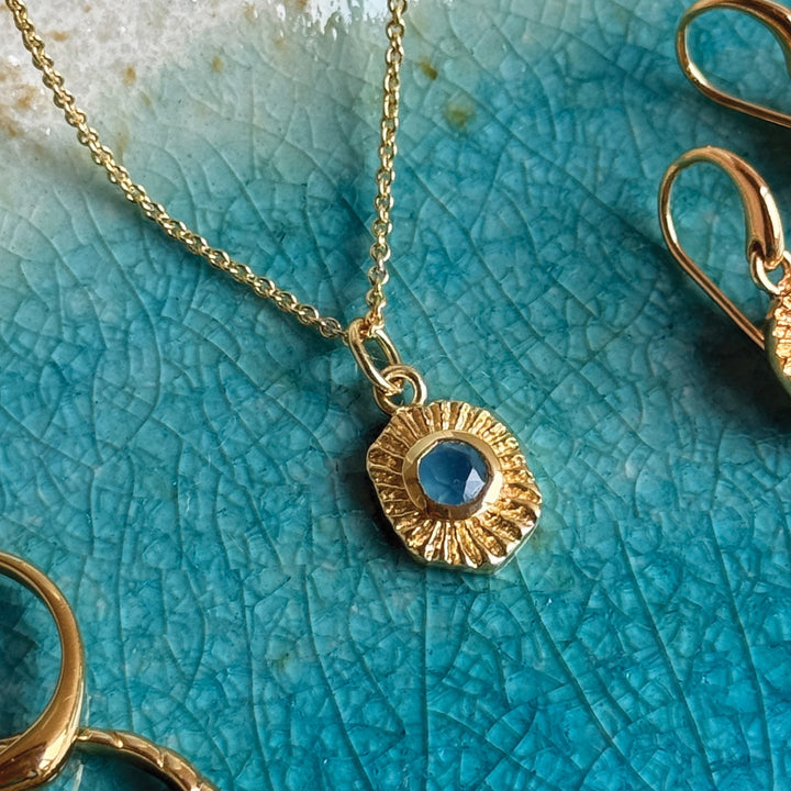 Sarah Alexander Samoa Gemstone Talisman Pendant Necklace