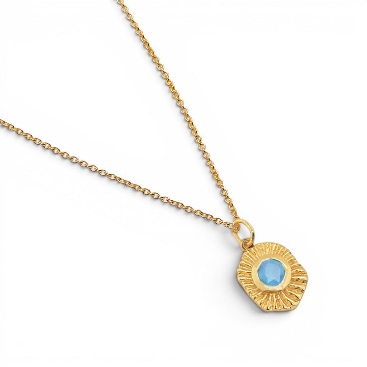 Sarah Alexander Samoa Gemstone Talisman Pendant Necklace