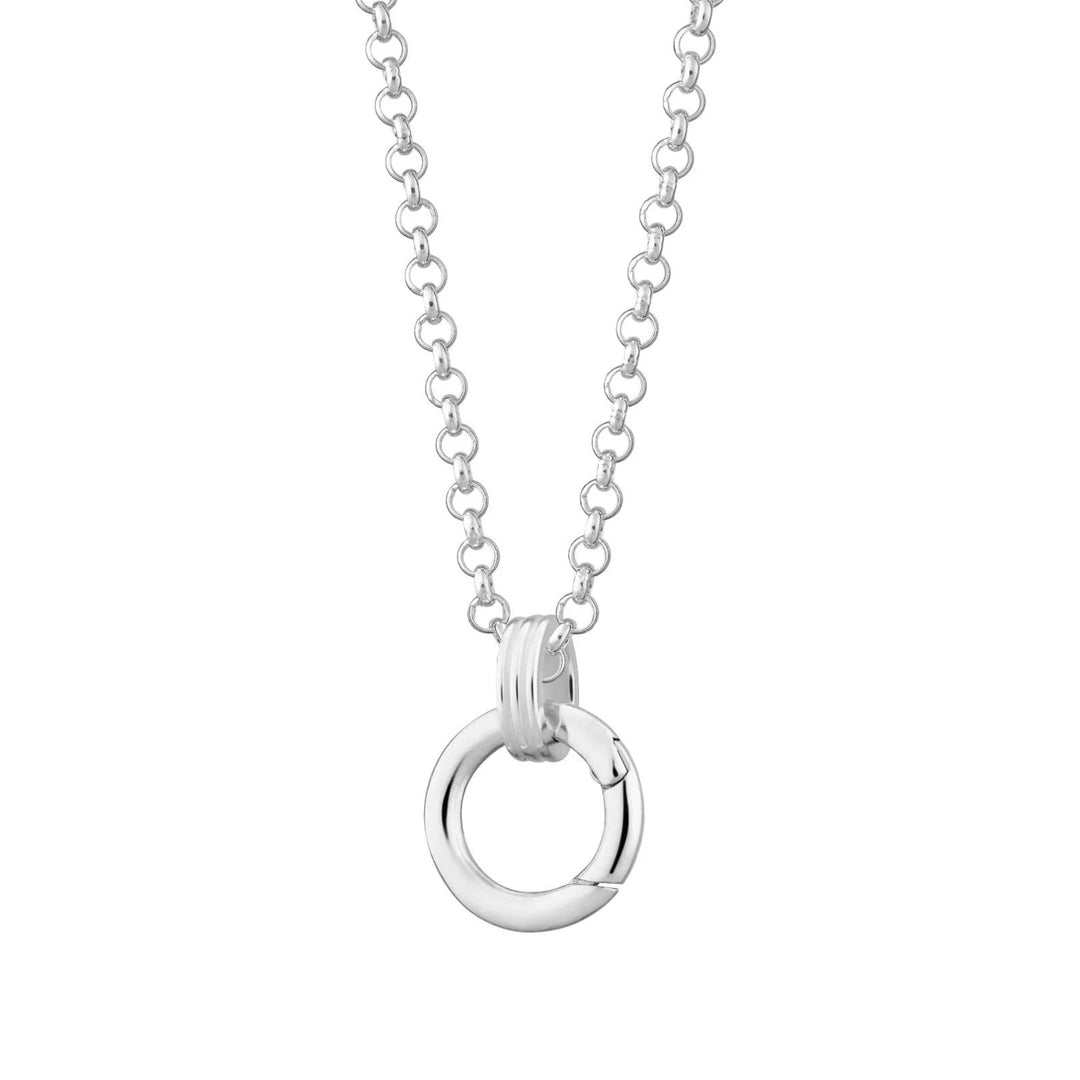 Scream Pretty Eternity Charm Collector Necklace - Silver