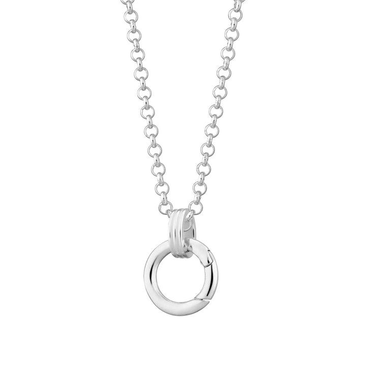 Scream Pretty Eternity Charm Collector Necklace - Silver