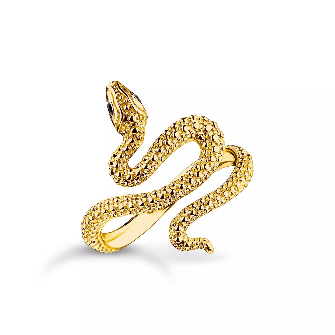 Niche Jewellery Thomas Sabo Snake Tempting Romance Gold Ring