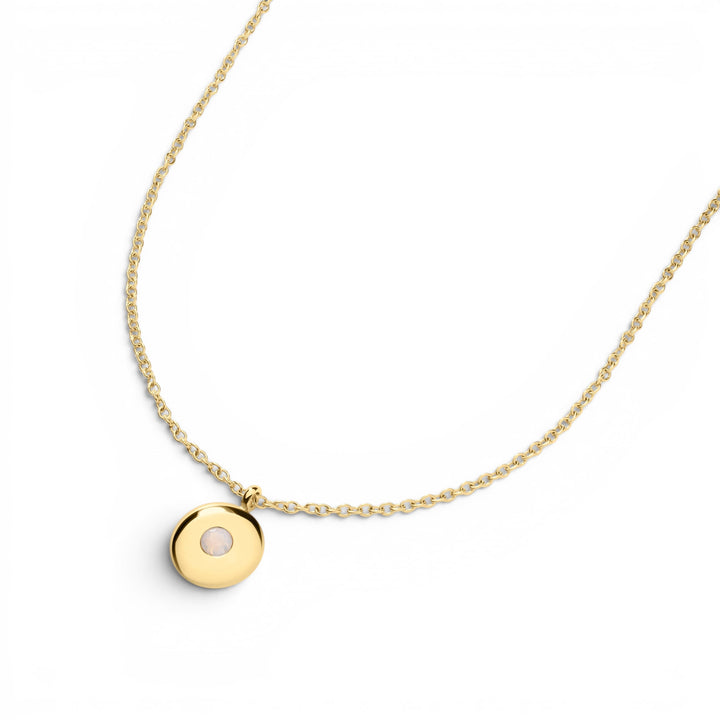 D.Louise June Birthstone Gold Necklace