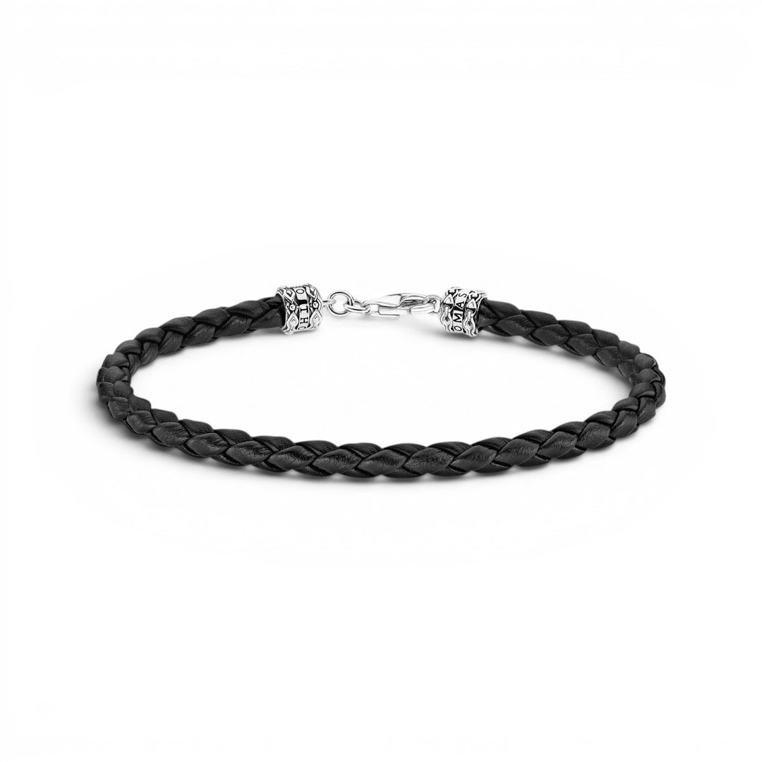 Thomas Sabo Leather Bracelet - Black - A2011-682-11-L19