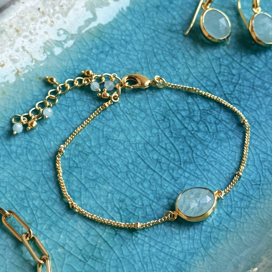 Sarah Alexander Aegean Gemstone Chain Bracelet