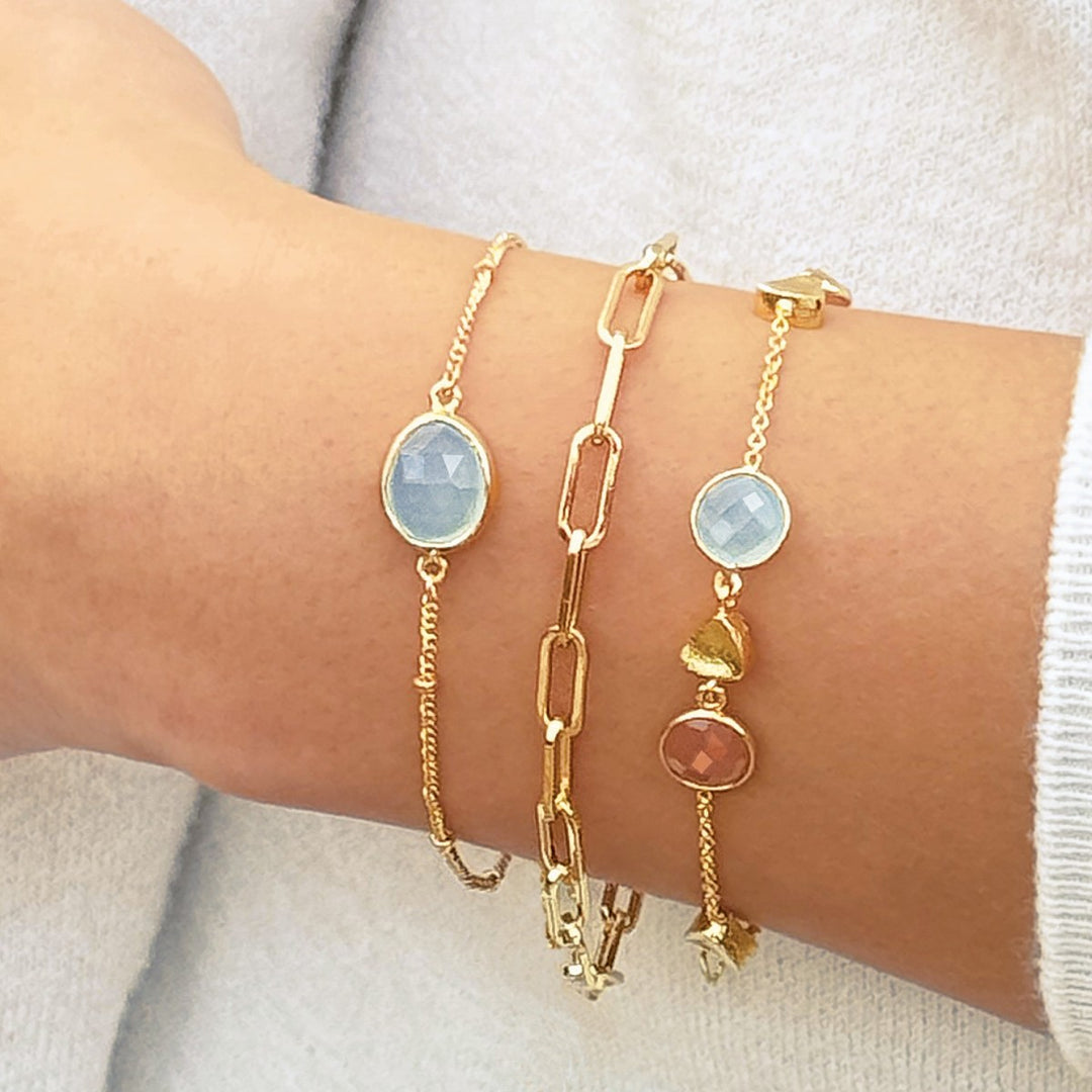 Sarah Alexander Aegean Gemstone Chain Bracelet