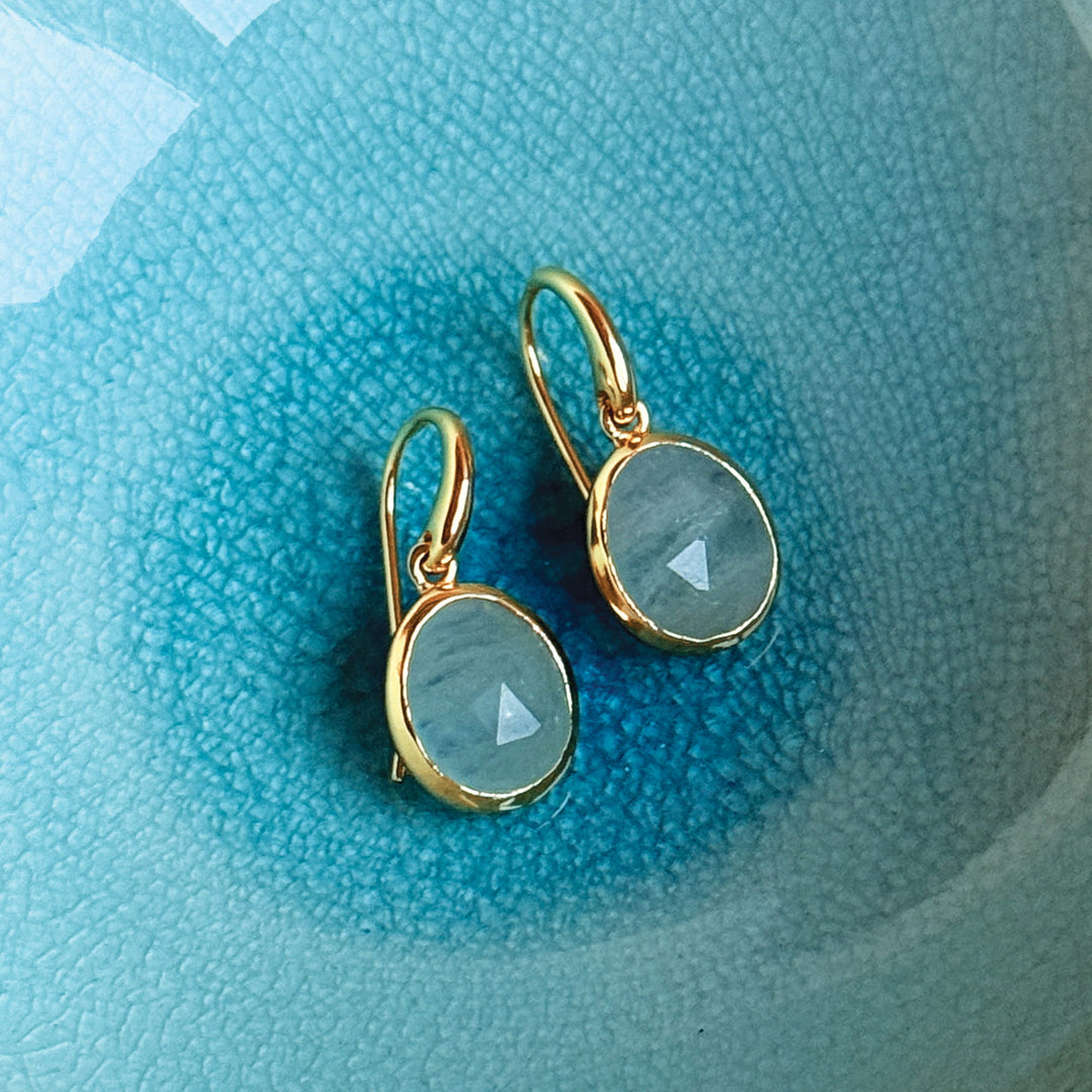 Sarah Alexander Aegean Gemstone Drop Earrings