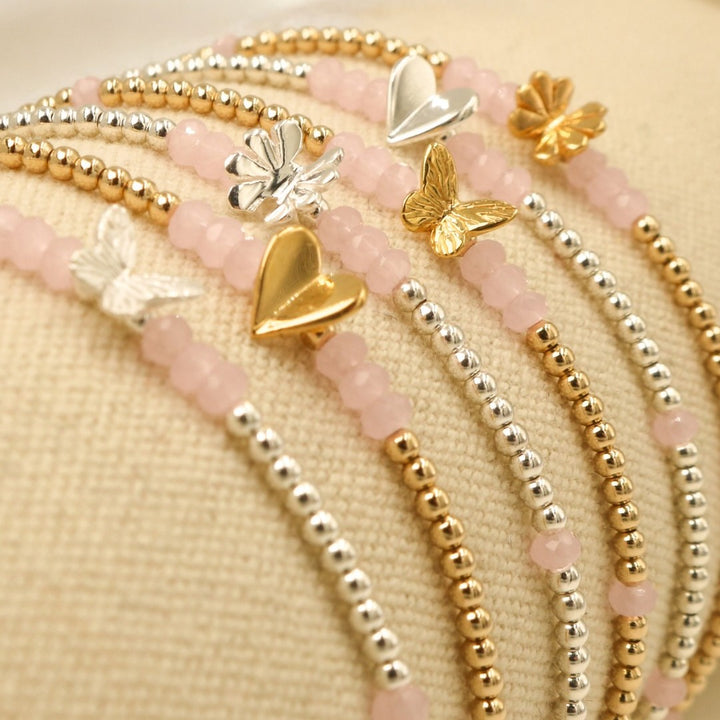 Annie Haak Sweet Pea Silver Bracelet - Daisy Charm - B2710-17