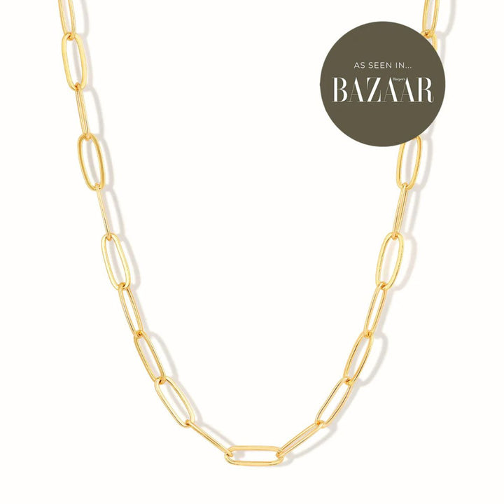 Formation Co Alice Paperclip Necklace