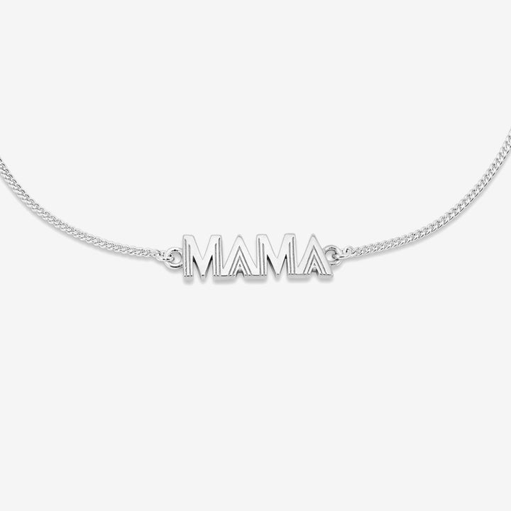 Rachel Jackson Art Deco Mama Bracelet Silver