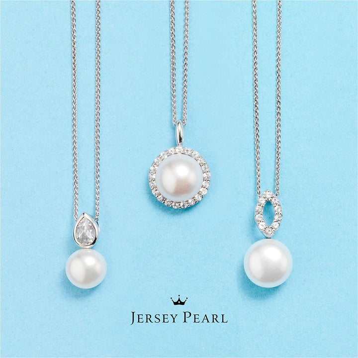 Jersey Pearl Amberley Cluster Pendant