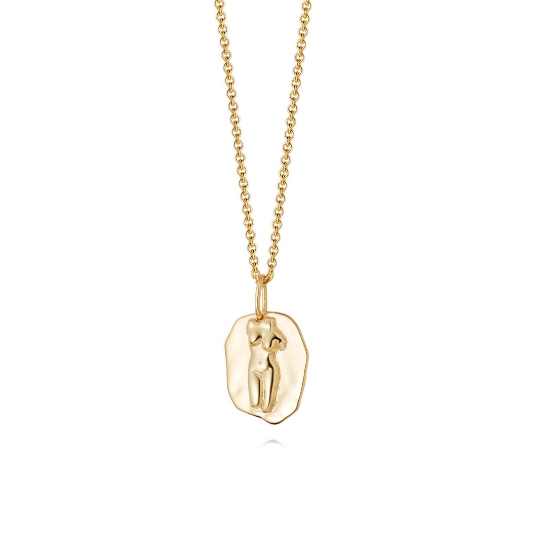 Daisy Aphrodite Necklace -  Gold AN01_GP