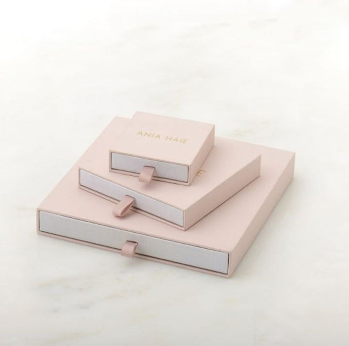 Ania Haie Wave Huggie Hoop Silver Earrings