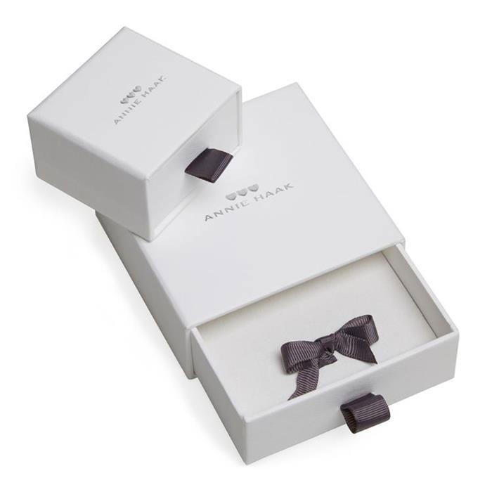 Annie Haak Pearl Drop Hoop Gold Earrings