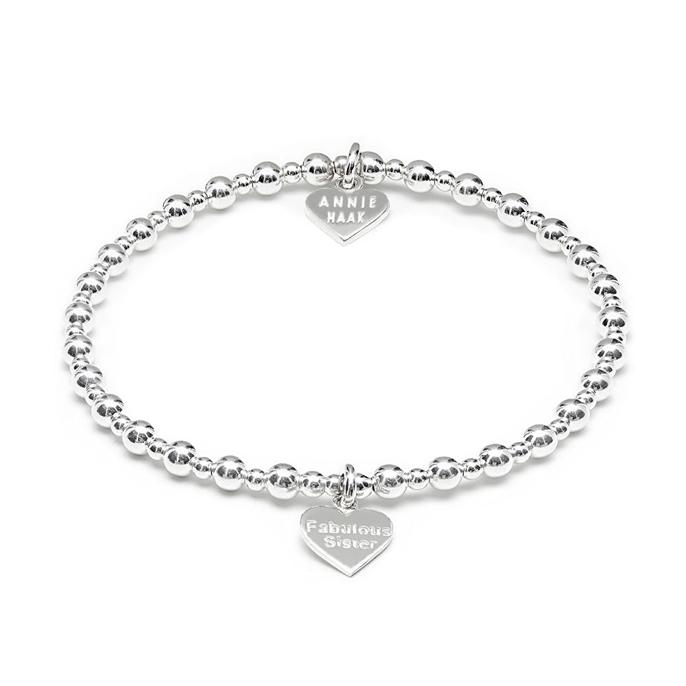Annie Haak Mini Orchid Charm Bracelet - Fabulous Sister
