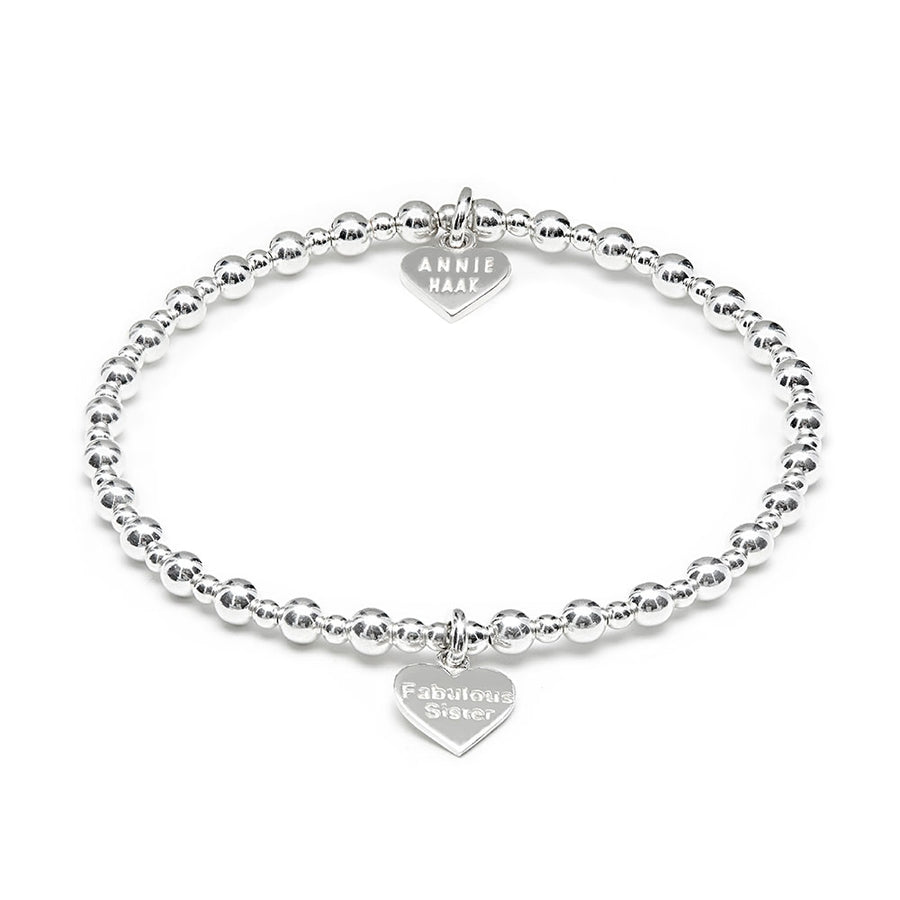 Annie Haak Mini Orchid Charm Bracelet - Fabulous Sister