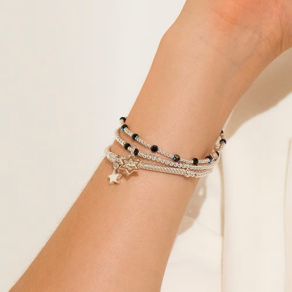 Annie Haak Glitz Silver Bracelet Stack