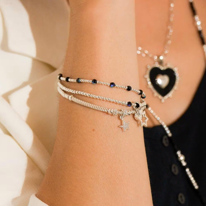 Annie Haak Glitz Silver Bracelet Stack