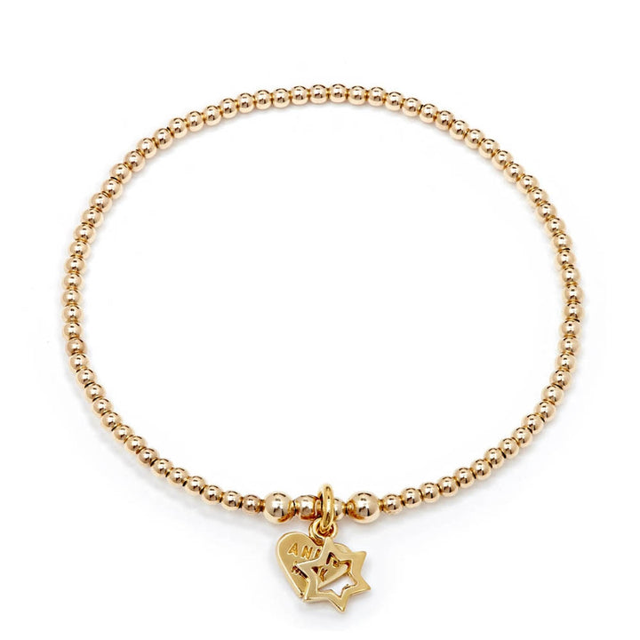 Annie Haak Santeenie Gold Open Star Charm Bracelet B0940 17 and B0940 19