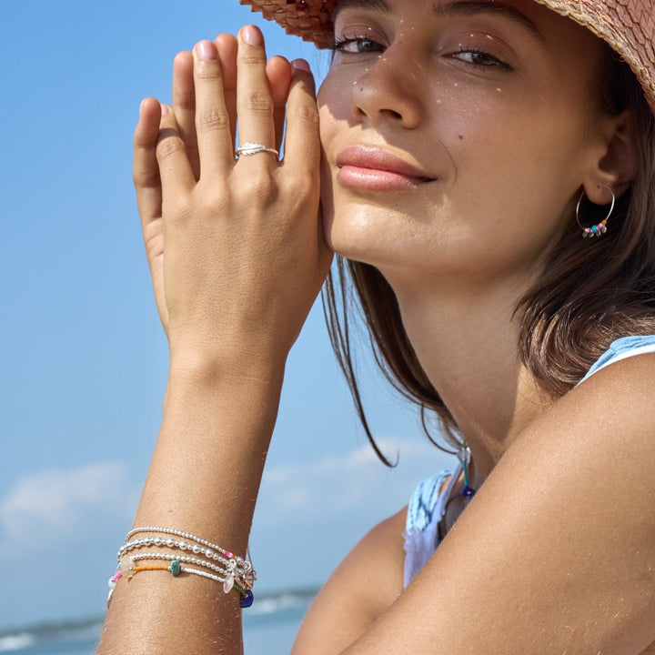 Annie Haak Esme Feather Silver Ring