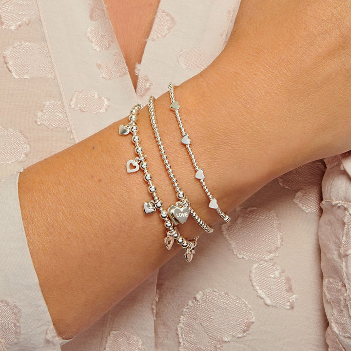 Annie Haak Sweetheart Silver Charm Bracelet
