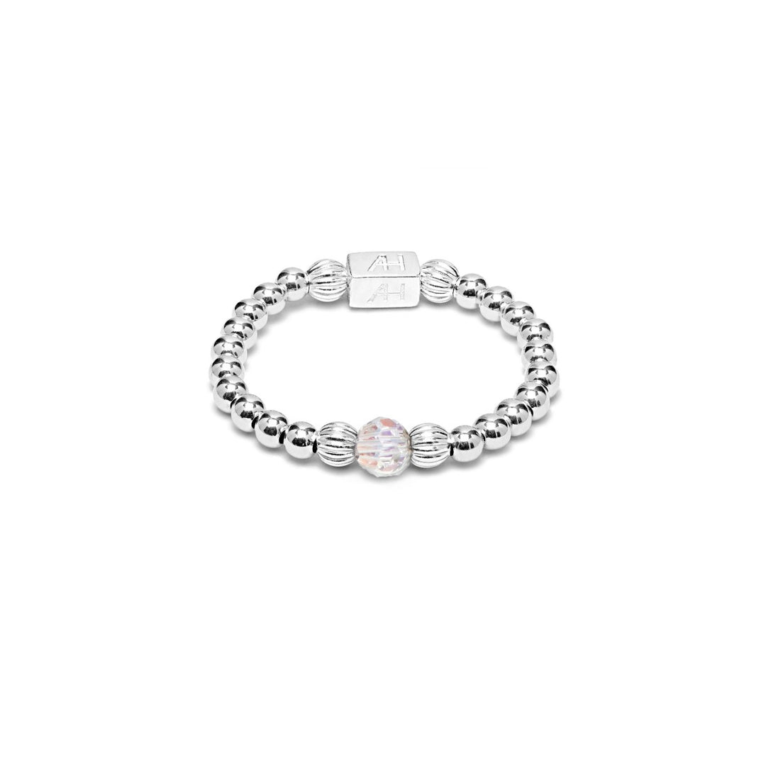 Annie Haak Aster Silver Ring - Crystal