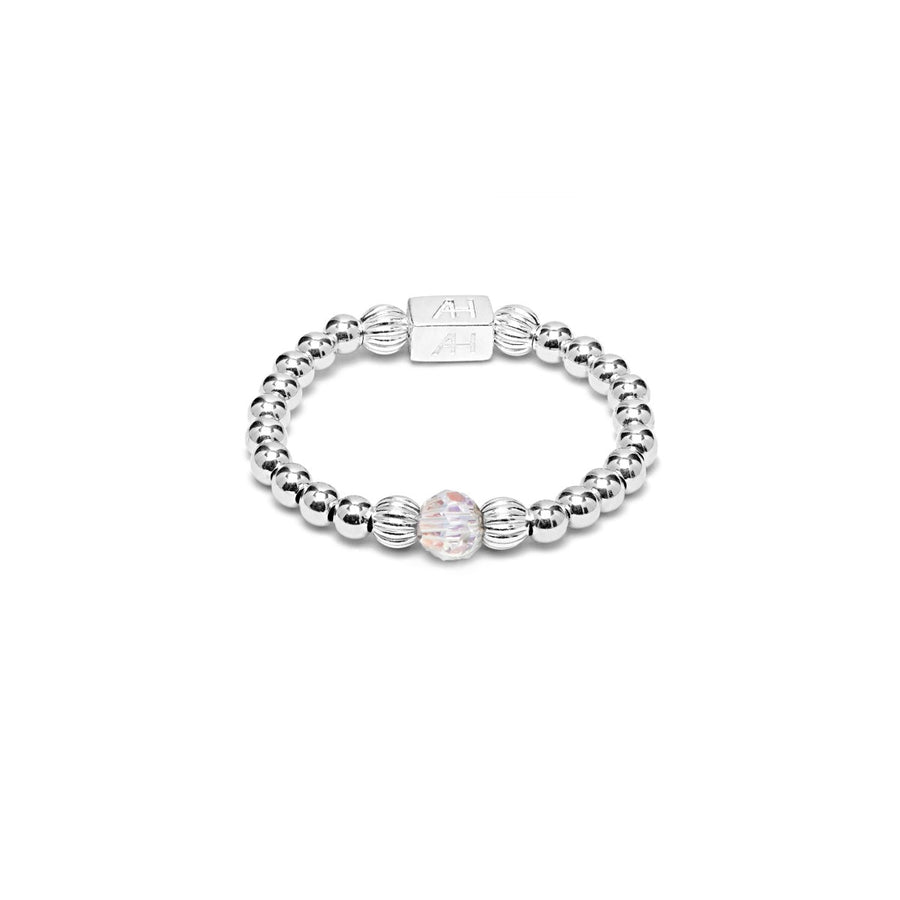 Annie Haak Aster Silver Ring - Crystal