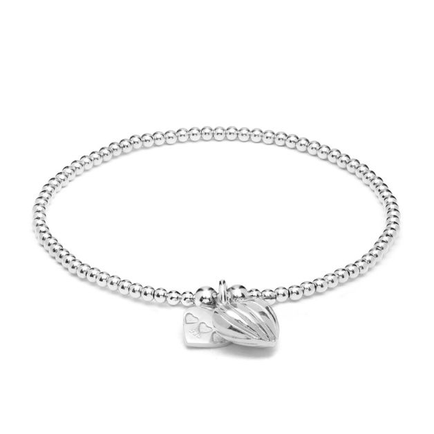 Santeenie Charm Bracelet Lined Heart