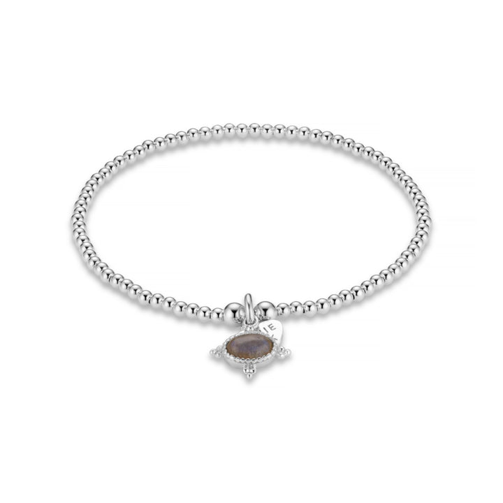 Annie Haak Santeenie Silver Charm Bracelet - Labradorite