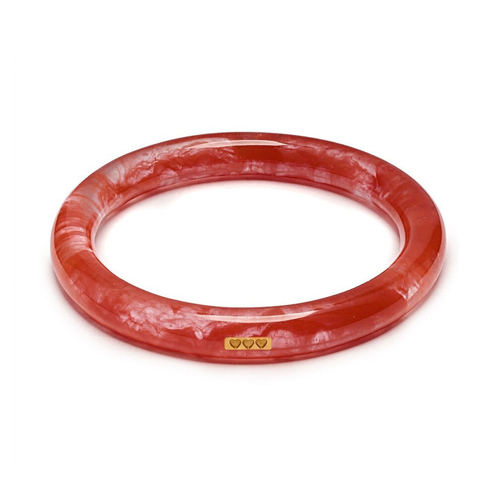 Niche Jewellery Annie Haak Shadow Resin Bangle - Burnt Orange detail