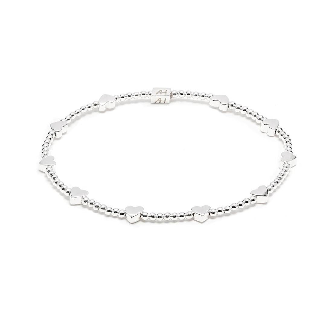 Annie Haak Sweetheart Silver Charm Bracelet